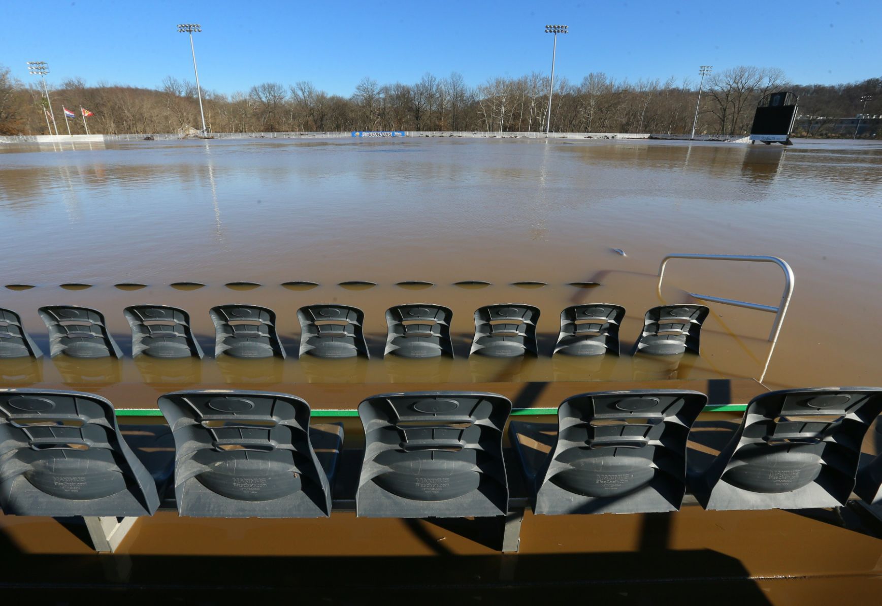 St. Louis Soccer Park swamped by historic Meramec River flood